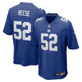 New York Giants Arvell Reese Nike Royal Game Jersey
