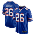 Buffalo Bills Ty Johnson Nike Royal Game Jersey