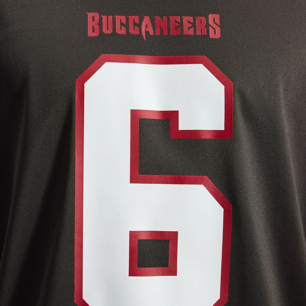 Tampa Bay Buccaneers Baker Mayfield Nike Pewter Alternate Game Jersey