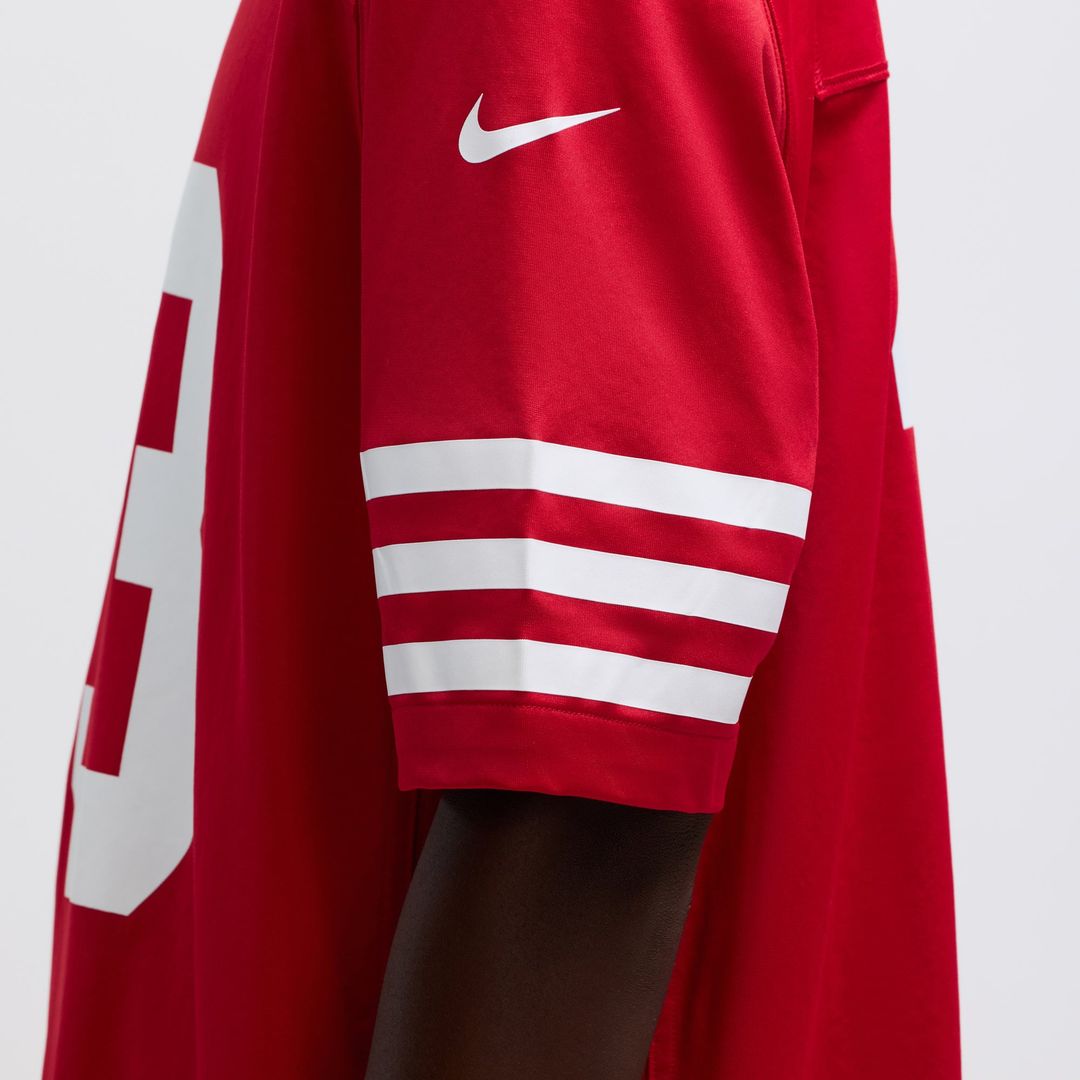 San Francisco 49ers Brock Purdy Nike Scarlet Game Jersey