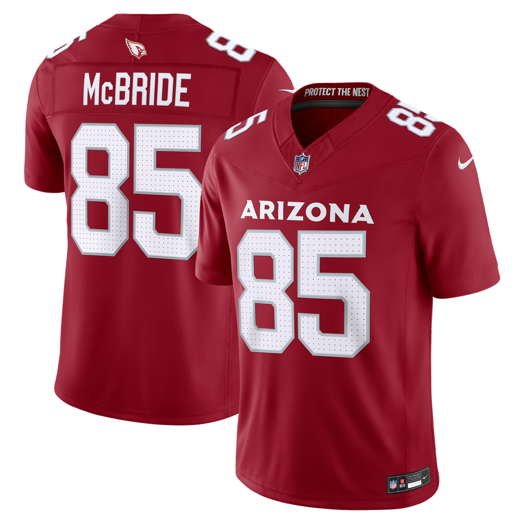 Arizona Cardinals Trey McBride Nike Cardinal Team Vapor FUSE Stitched Limited Jersey