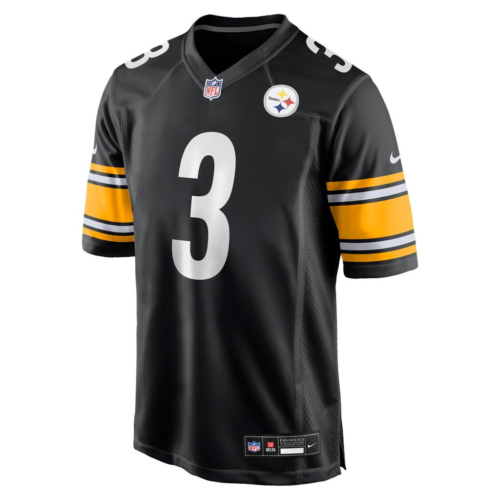 Pittsburgh Steelers Jaquan Brisker Nike Black Game Jersey