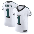 Philadelphia Eagles Jalen Hurts Nike White Vapor FUSE Elite Jersey