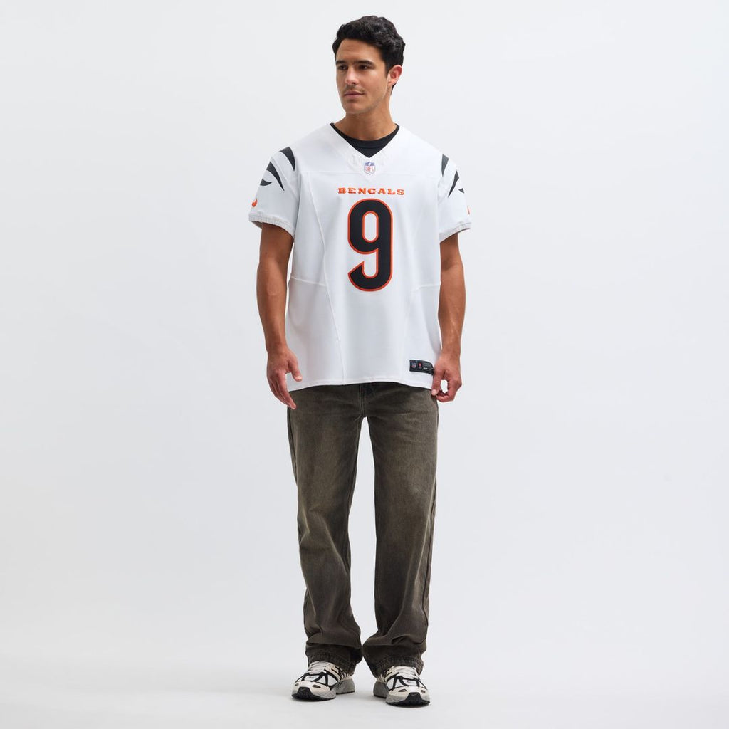 Cincinnati Bengals Joe Burrow Nike White Vapor FUSE Elite Jersey