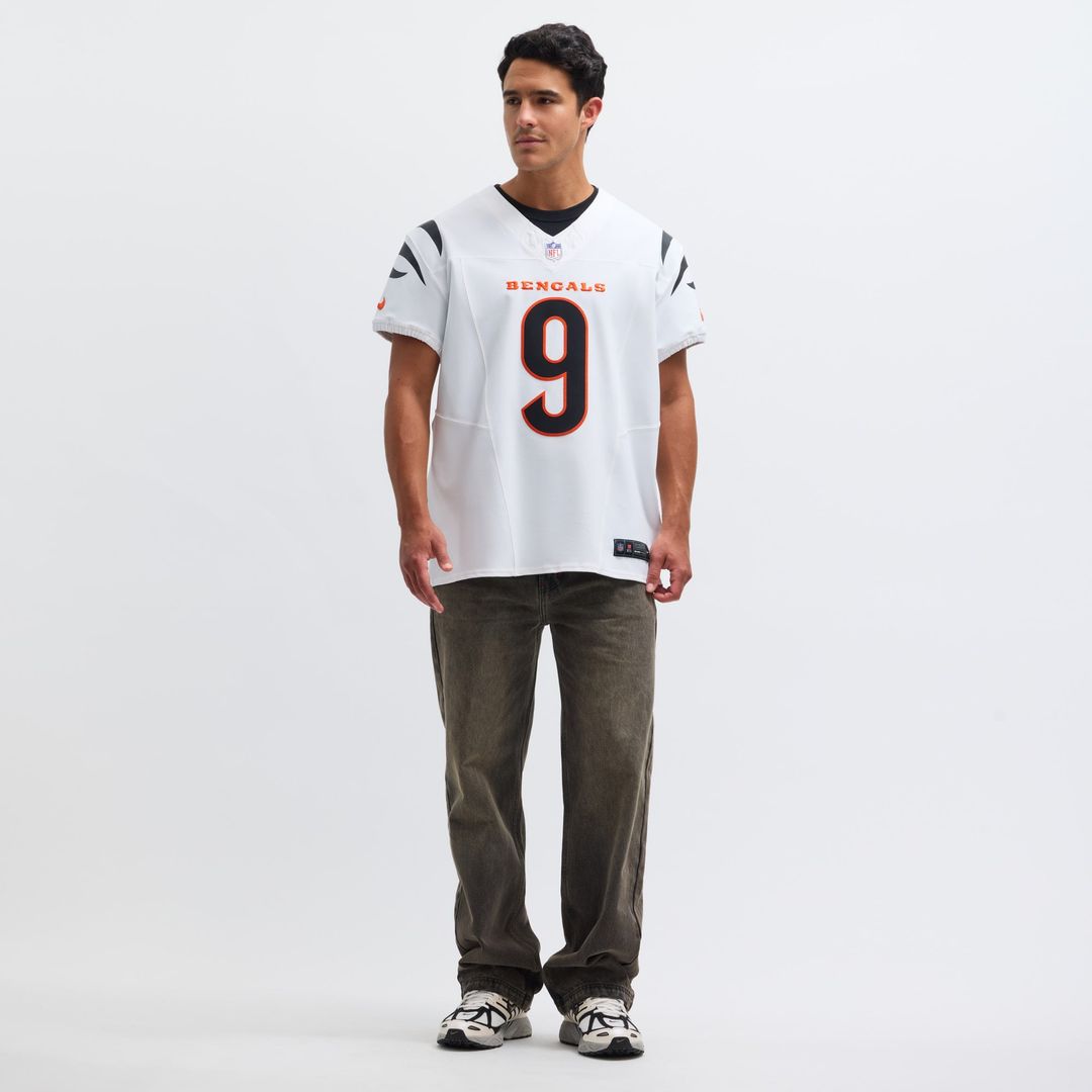 Cincinnati Bengals Joe Burrow Nike White Vapor FUSE Elite Jersey