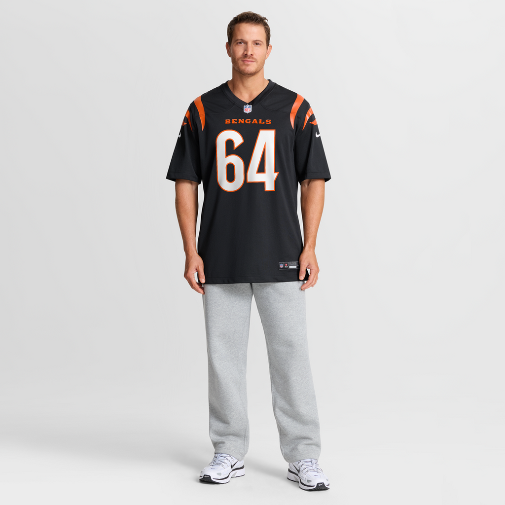 Cincinnati Bengals Ted Karras Nike Black Game Jersey