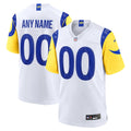 Los Angeles Rams Nike White Custom Jersey