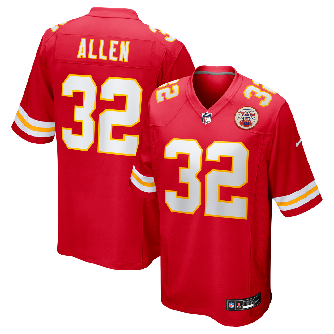 Kansas City Chiefs Marcus Allen Nike Red Retired Player Game Jersey