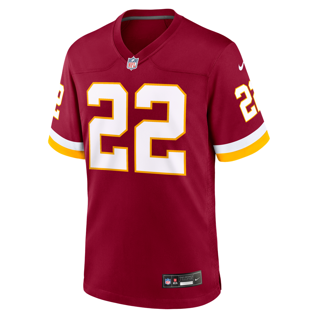 Washington Commanders Jacory Croskey - Merritt Nike Burgundy Game Jersey