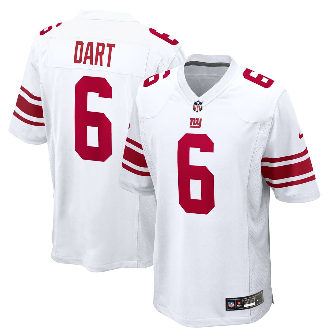 New York Giants Jaxson Dart Nike Royal Game Jersey