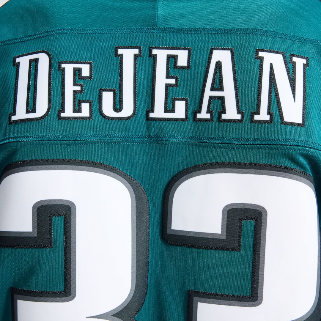 Philadelphia Eagles Cooper DeJean Nike Midnight Green Team Vapor FUSE Stitched Limited Jersey