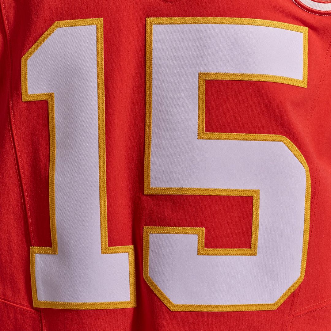 Kansas City Chiefs Patrick Mahomes Nike Red Team Vapor FUSE Elite Jersey