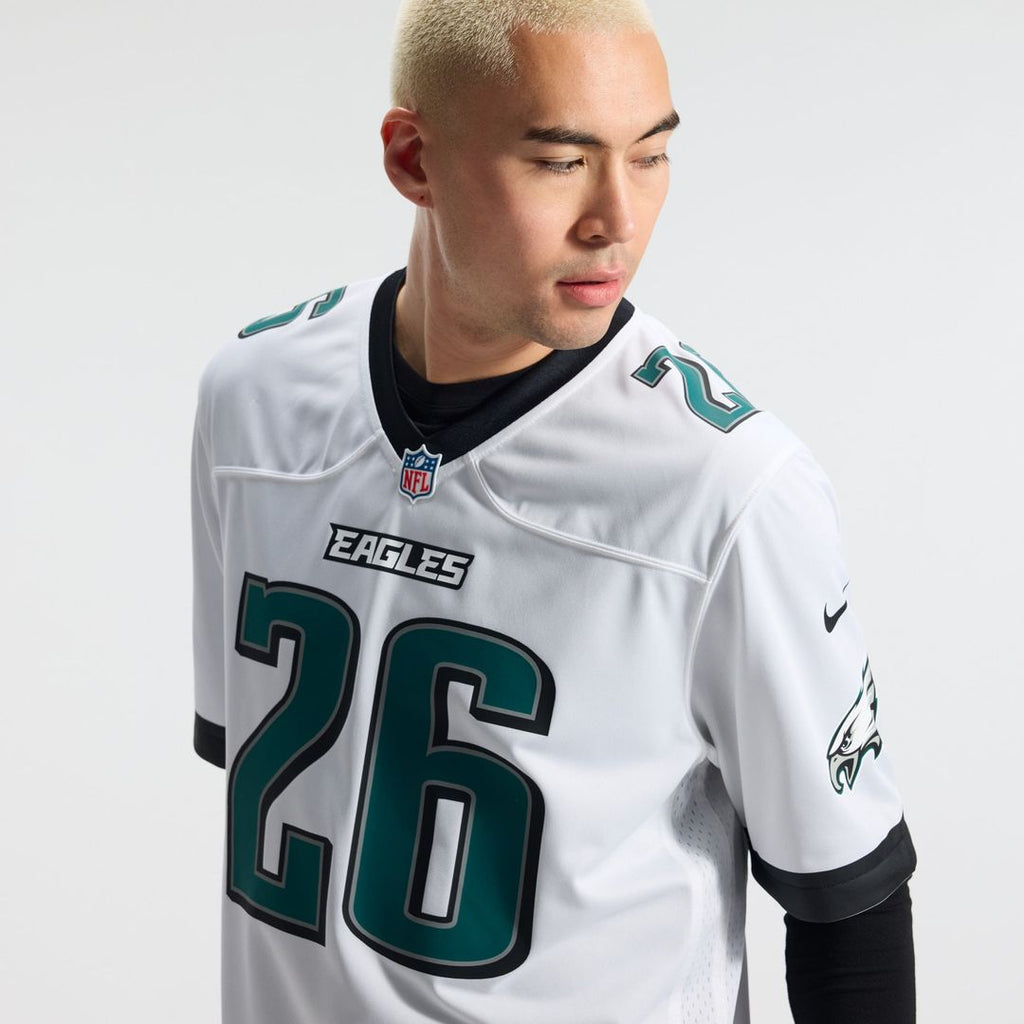 Philadelphia Eagles Saquon Barkley Nike Midnight Green Game Jersey