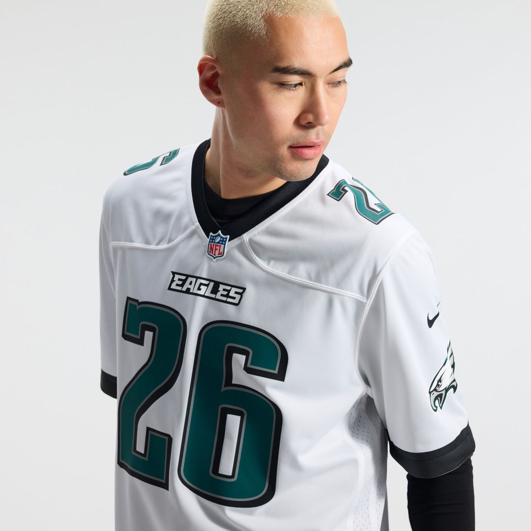 Philadelphia Eagles Saquon Barkley Nike Kelly Green Alternate Game Jersey