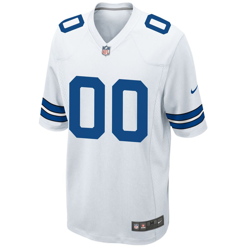 Dallas Cowboys Nike Navy Custom Jersey