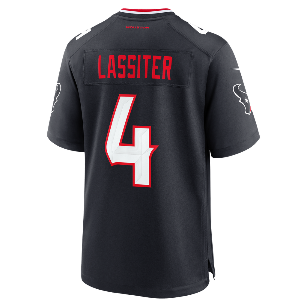 Houston Texans Kamari Lassiter Nike Navy Game Jersey