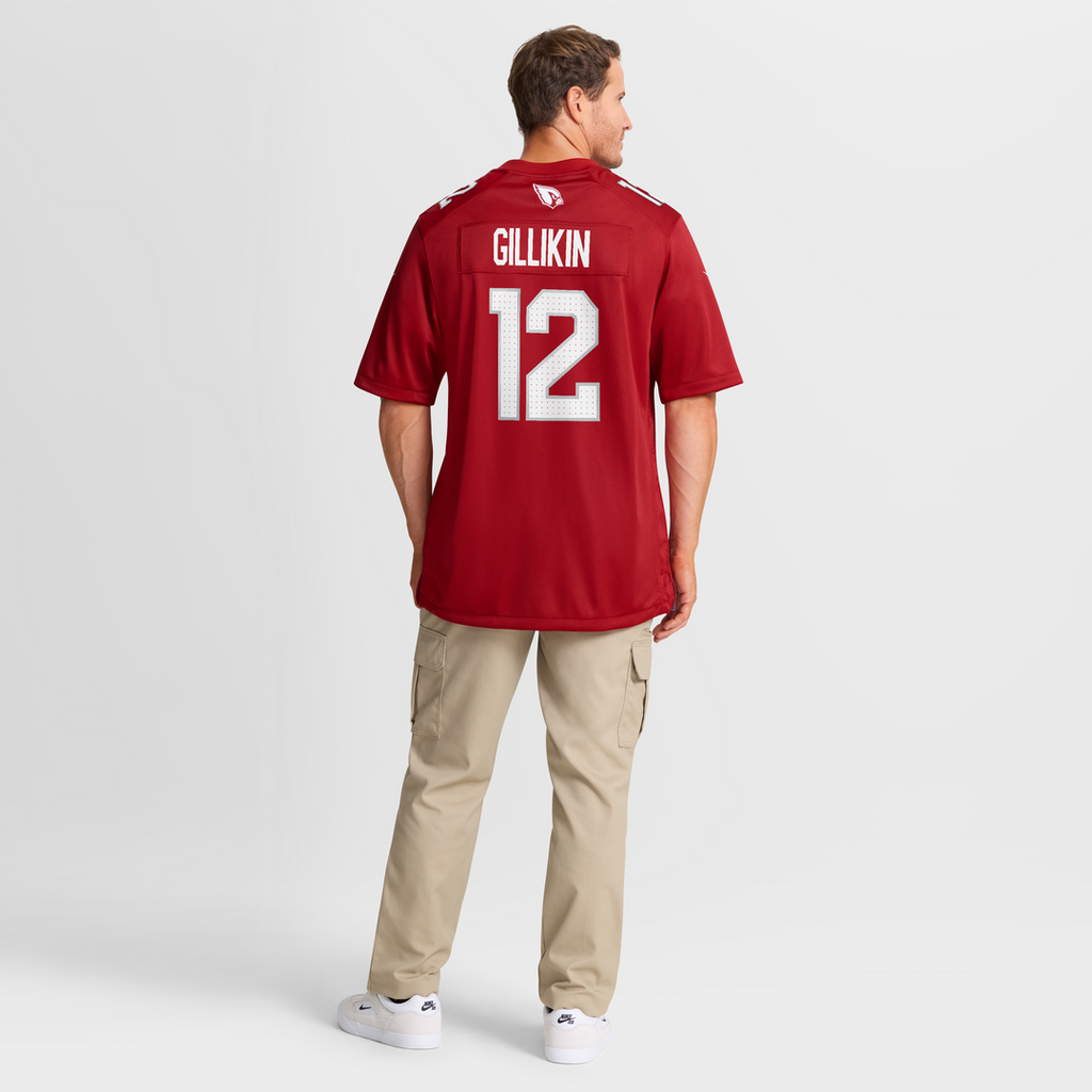 Arizona Cardinals Blake Gillikin Nike Cardinal Game Jersey