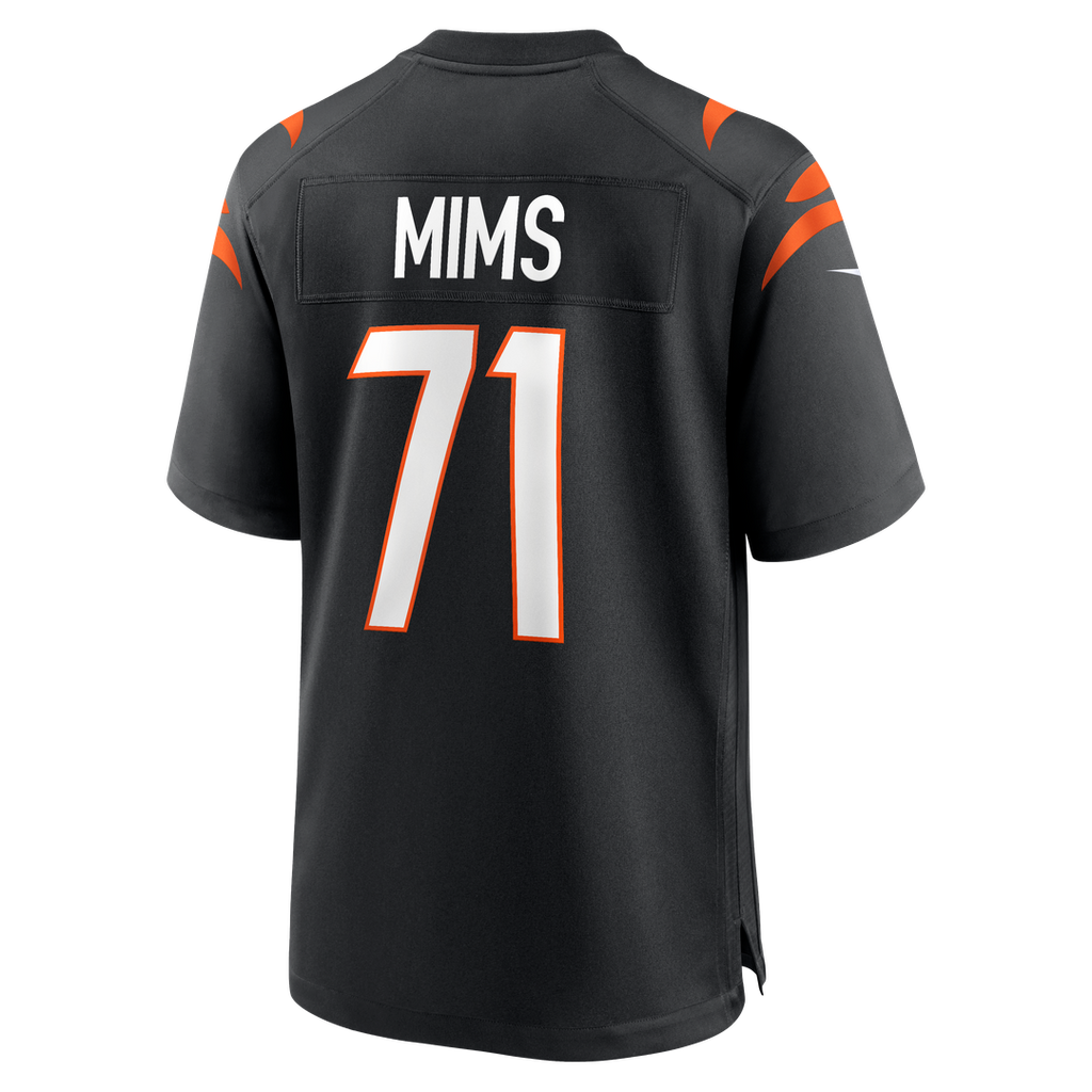 Cincinnati Bengals Amarius Mims Nike Black Game Jersey