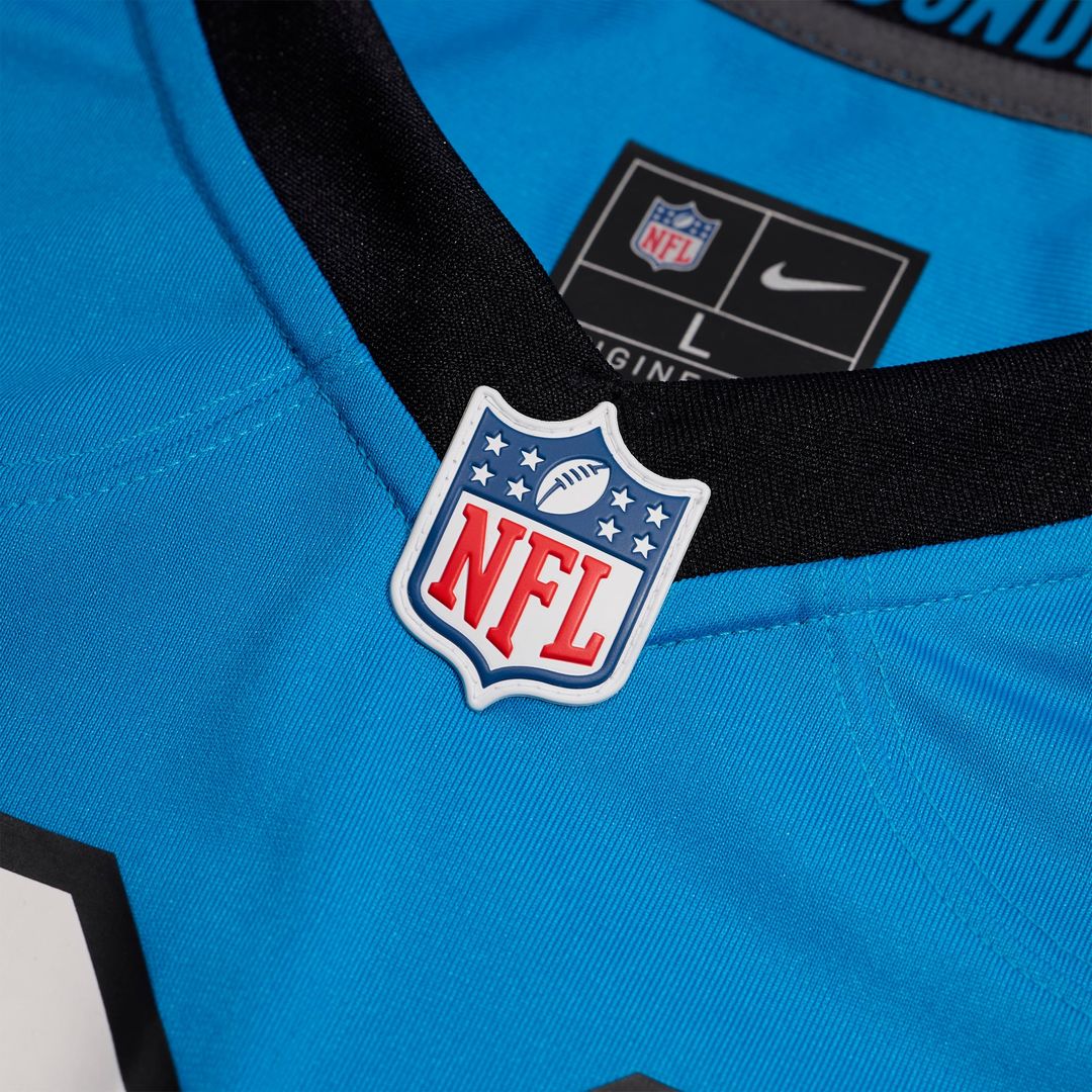 Carolina Panthers Chuba Hubbard Nike Black Game Jersey