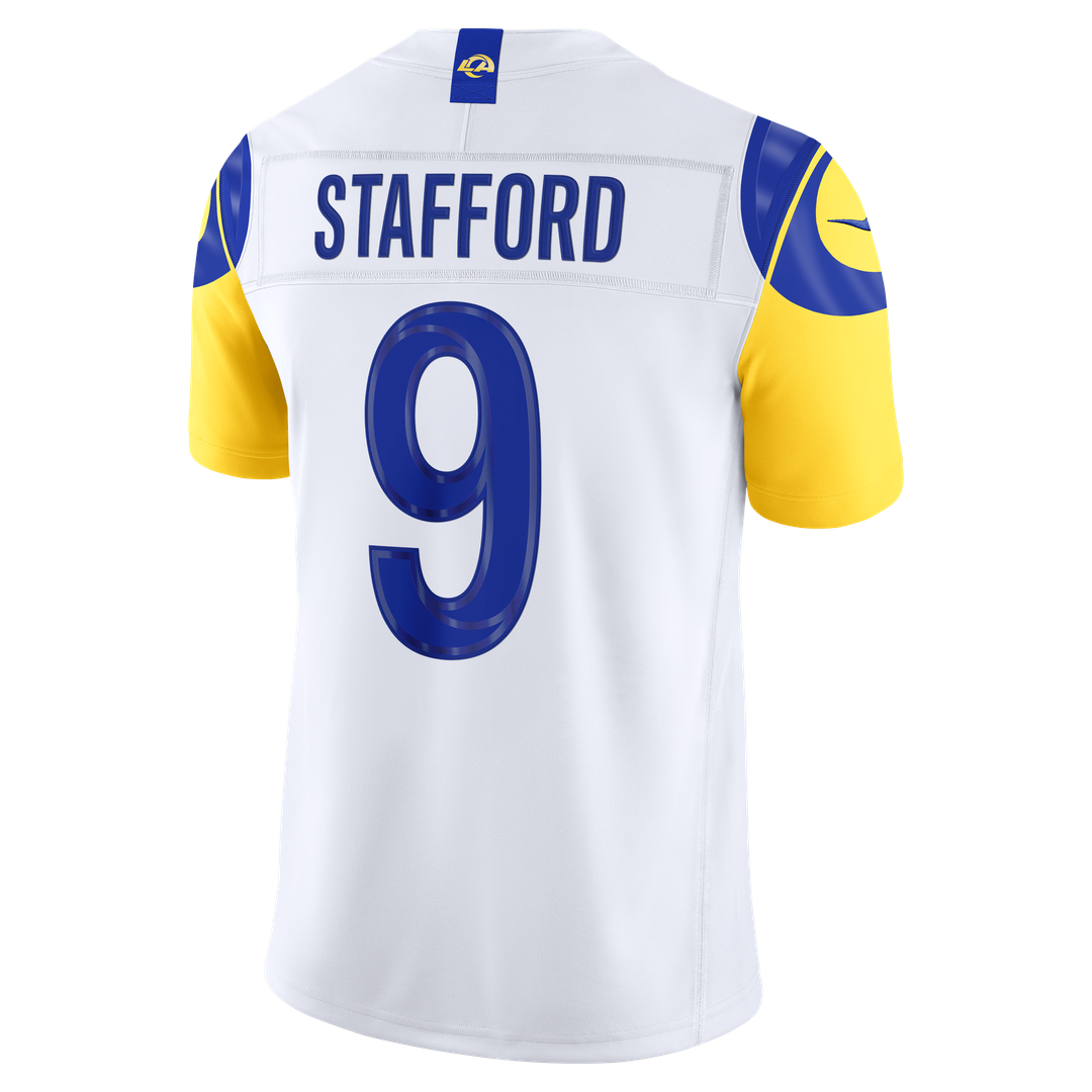 Los Angeles Rams Matthew Stafford Nike White Vapor FUSE Stitched Limited Jersey