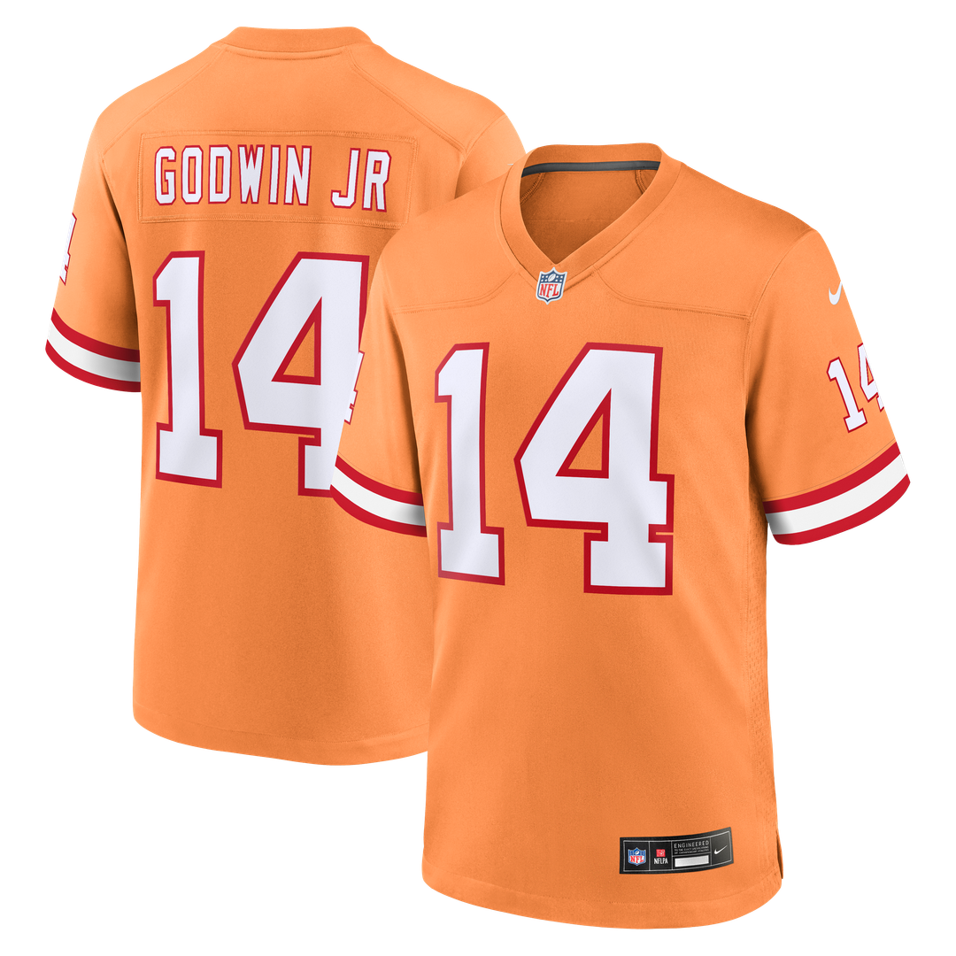 Tampa Bay Buccaneers Chris Godwin Jr. Nike Orange Alternate Game Jersey