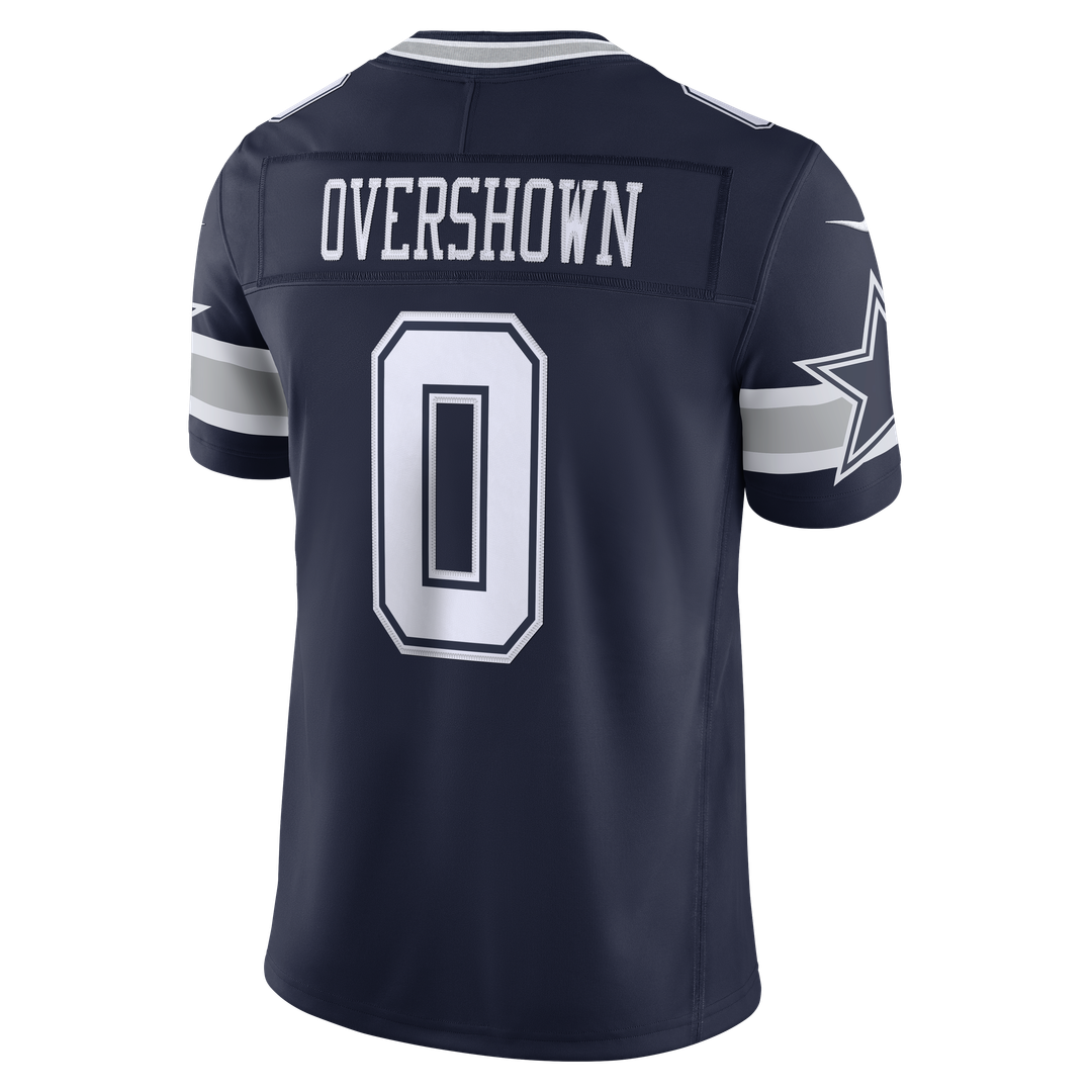 Dallas Cowboys DeMarvion Overshown Nike Navy Team Vapor FUSE Stitched Limited Jersey
