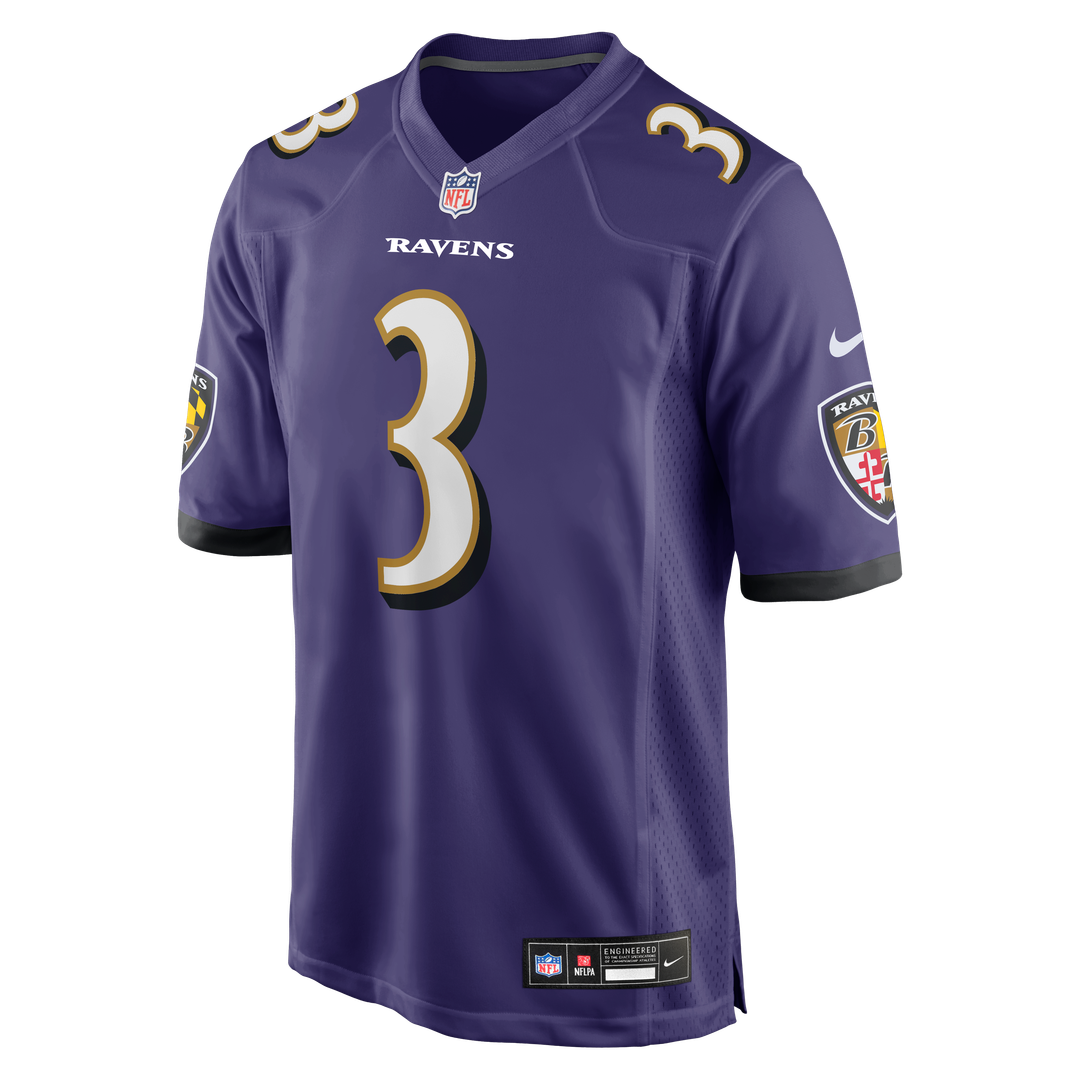 Baltimore Ravens Chidobe Awuzie Nike Purple Game Jersey