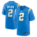 Los Angeles Chargers Elijah Molden Nike Powder Blue Game Jersey