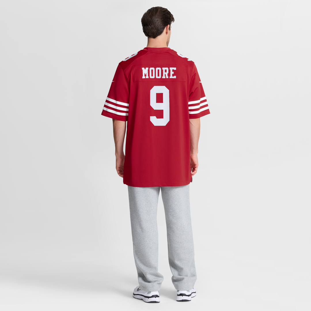 San Francisco 49ers Skyy Moore Nike Scarlet Game Jersey
