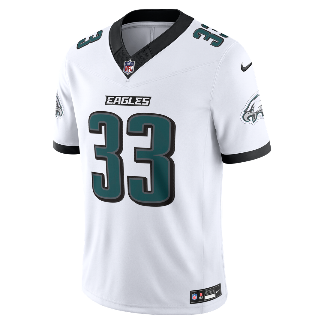 Philadelphia Eagles Cooper DeJean Nike White Vapor FUSE Stitched Limited Jersey