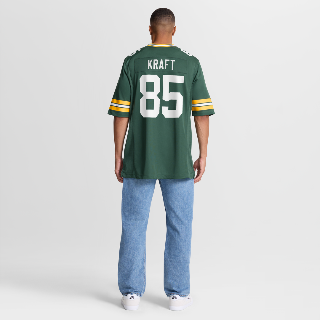 Green Bay Packers Tucker Kraft Nike Navy Alternate Game Jersey