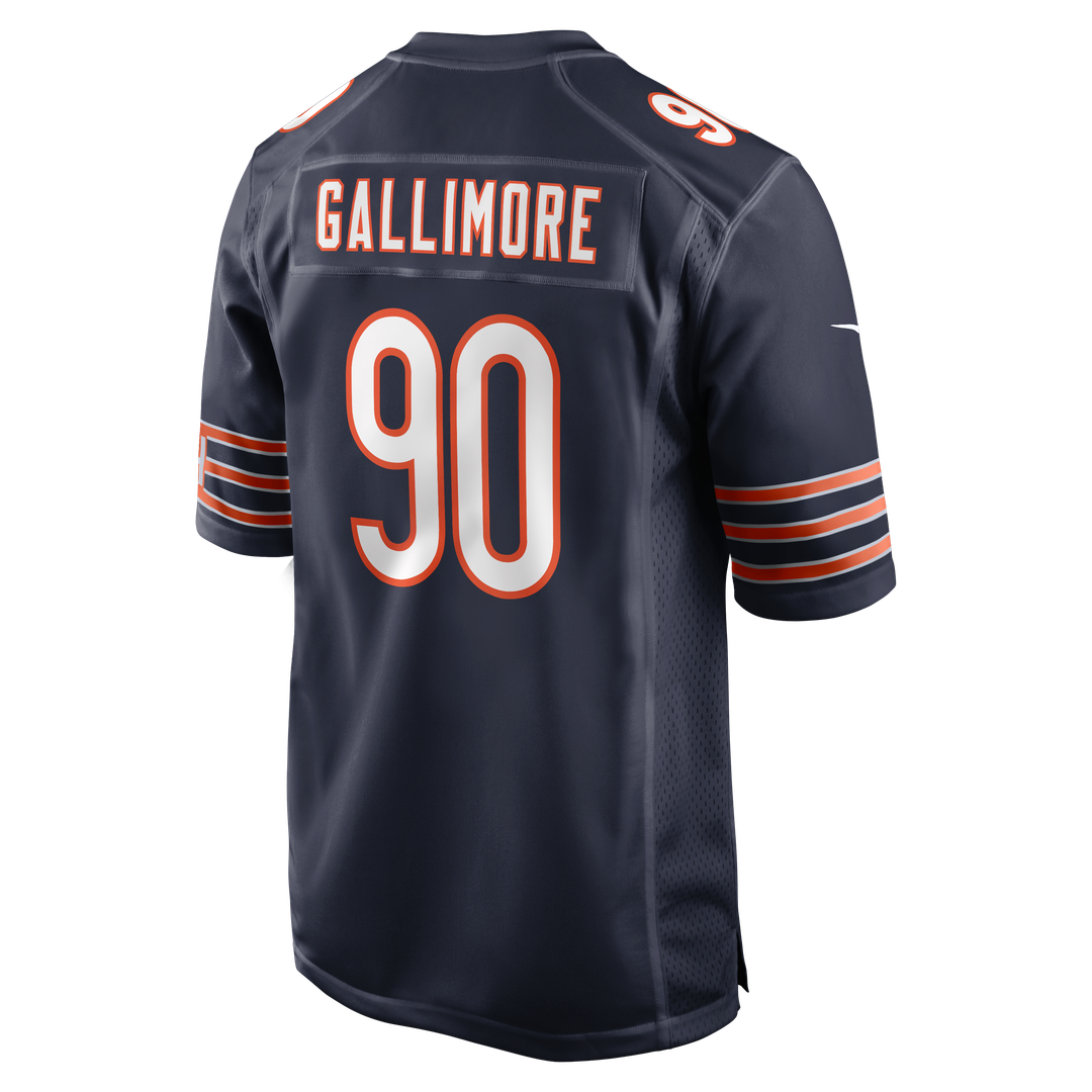 Chicago Bears Neville Gallimore Nike Navy Game Jersey