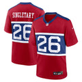 New York Giants Devin Singletary Nike Century Red Alternate Game Jersey