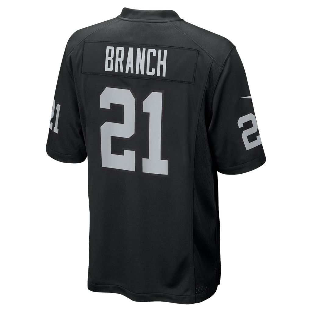 Las Vegas Raiders Cliff Branch Nike Black Retired Game Jersey