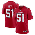 Atlanta Falcons Jared Ivey Nike Red Game Jersey