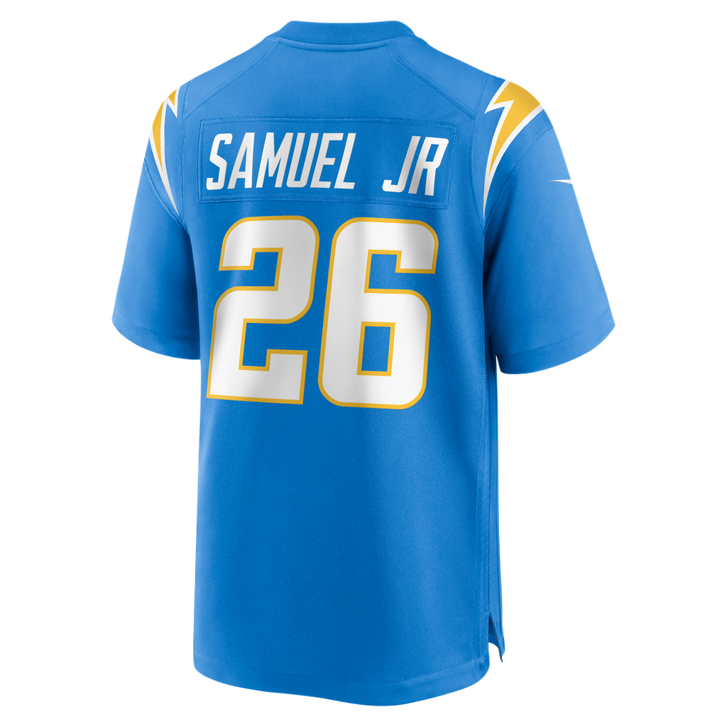 Los Angeles Chargers Asante Samuel Jr. Nike Powder Blue Game Jersey