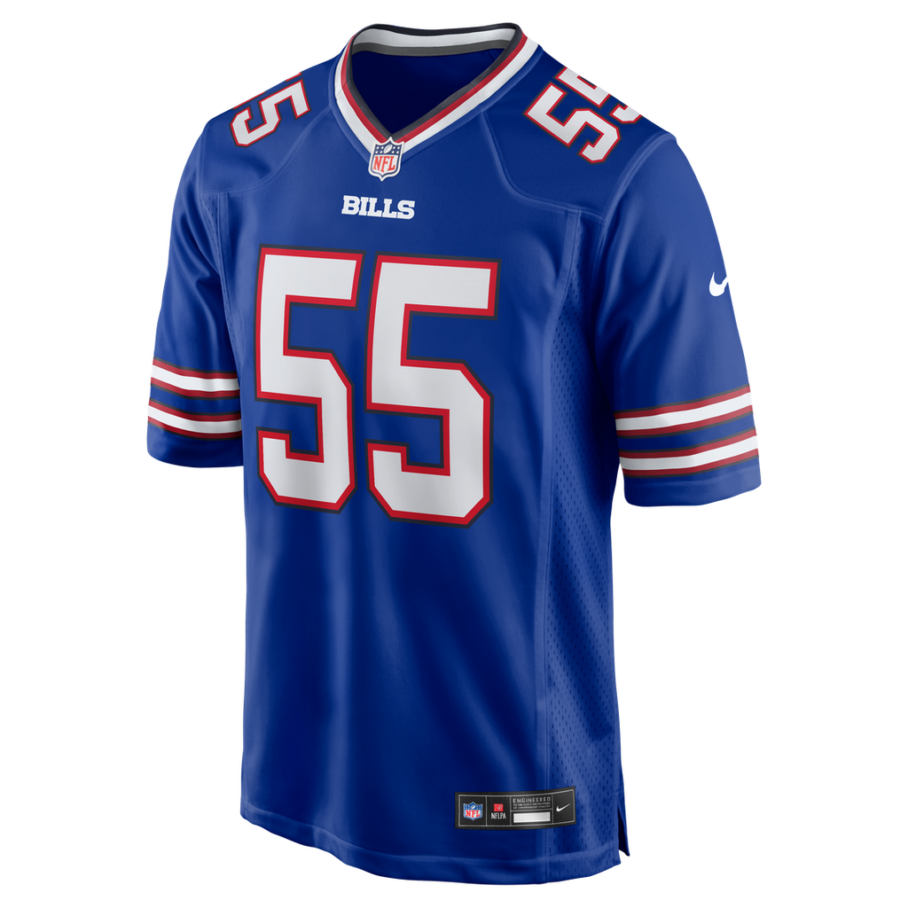 Buffalo Bills Michael Hoecht Nike Royal Game Jersey