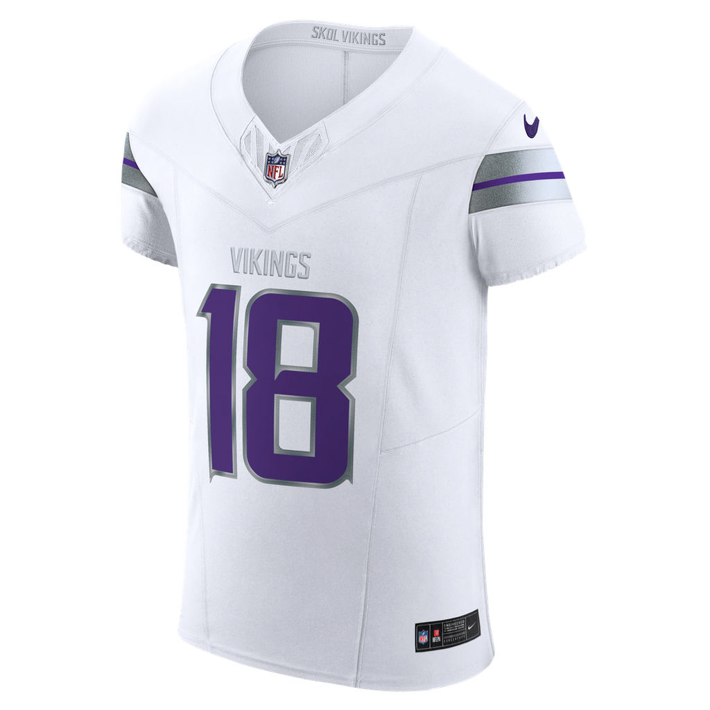 Minnesota Vikings Justin Jefferson Nike White Alternate Vapor FUSE Elite Player Jersey