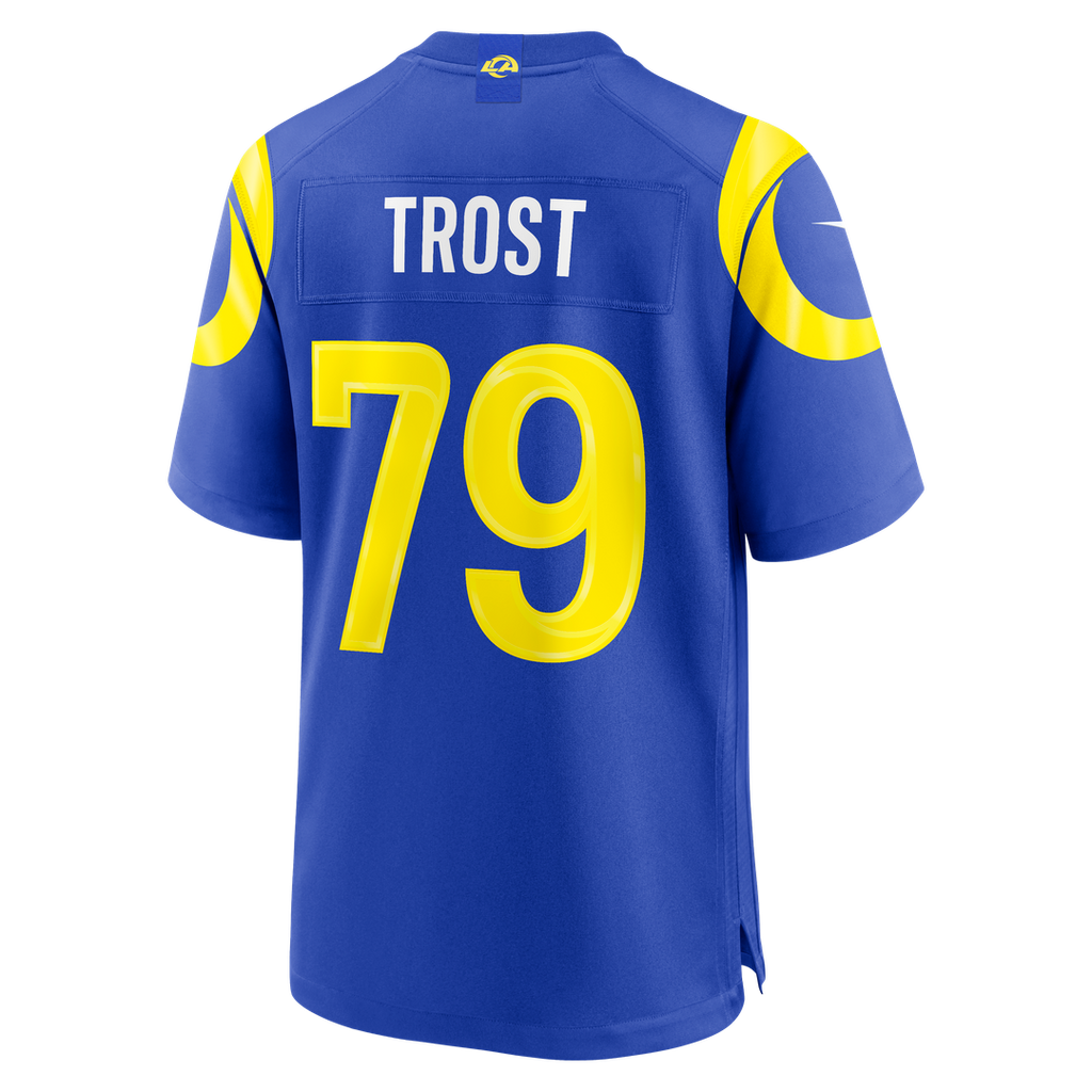 Los Angeles Rams Keagen Trost Nike Royal Game Jersey