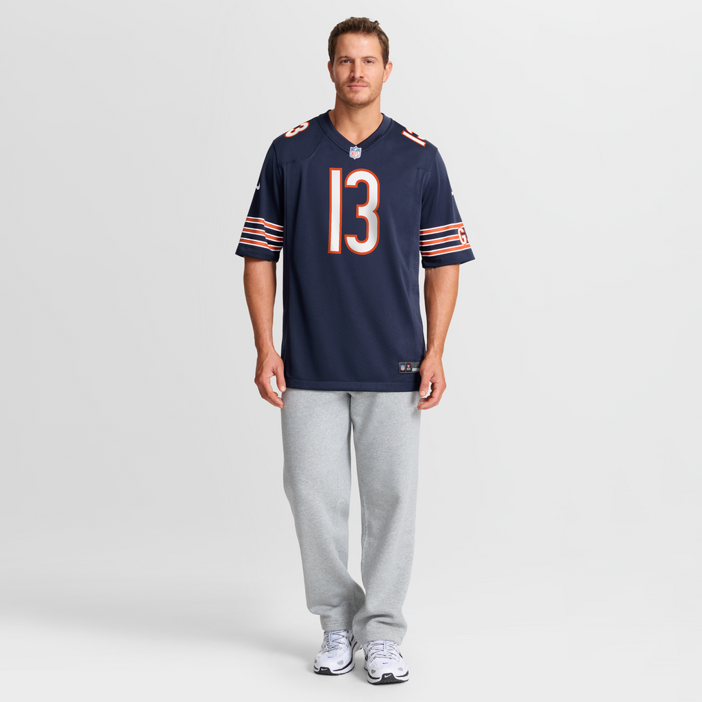 Chicago Bears Keenan Allen Nike Navy Game Jersey
