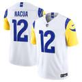 Los Angeles Rams Puka Nacua Nike White Vapor FUSE Stitched Limited Jersey