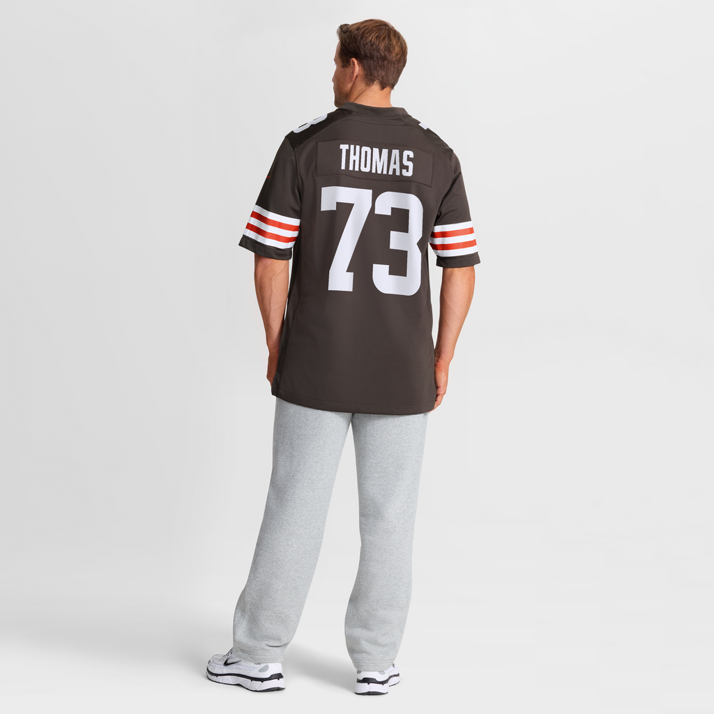 Cleveland Browns Joe Thomas Nike Brown Retired Game Jersey