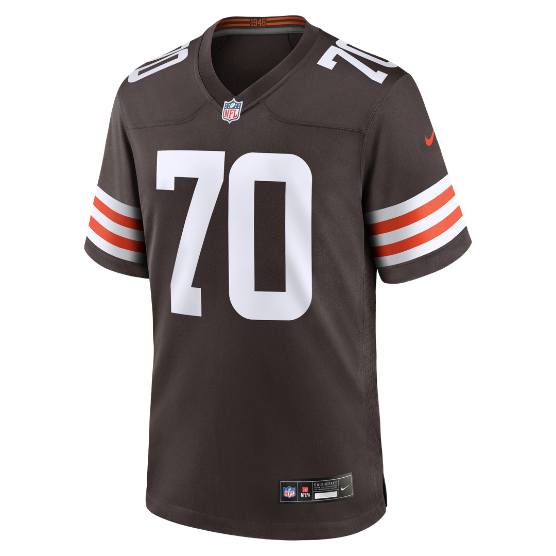 Cleveland Browns Zak Zinter Nike Brown Game Jersey