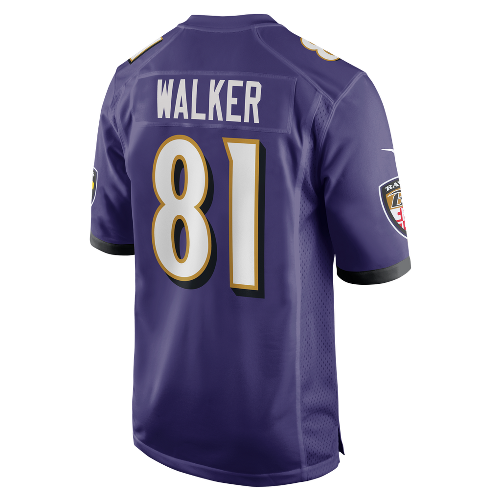 Baltimore Ravens Devontez Walker Nike Purple Game Jersey