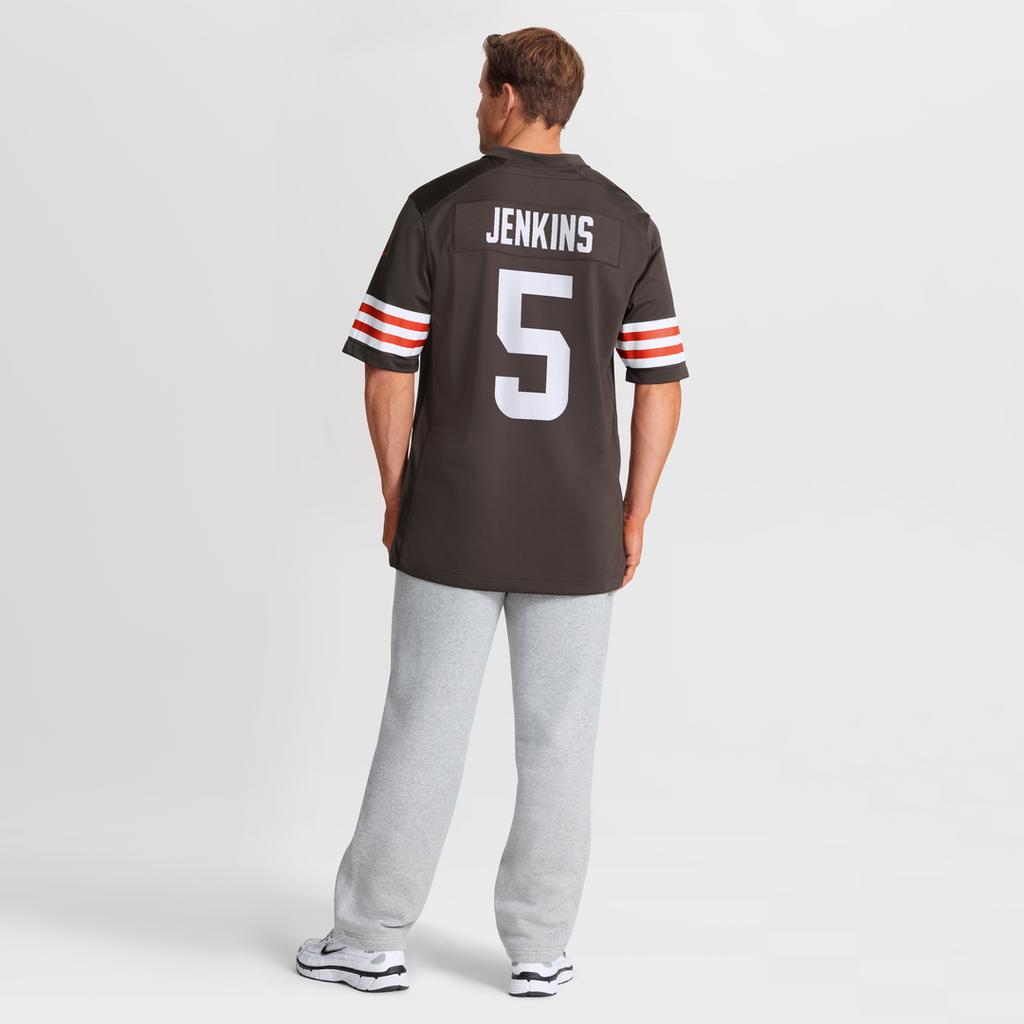 Cleveland Browns Rayshawn Jenkins Nike Brown Game Jersey