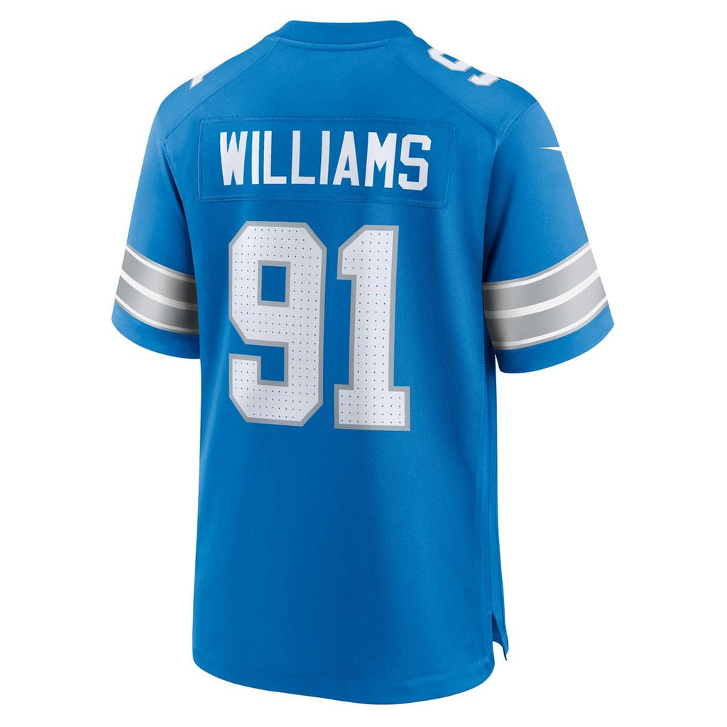 Detroit Lions Tyleik Williams Nike Blue Game Jersey