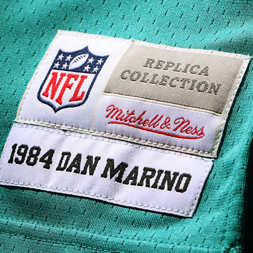 Miami Dolphins Dan Marino Mitchell & Ness Aqua Big & Tall 1984 Retired Player Replica Jersey