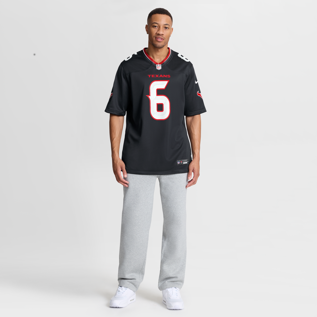 Houston Texans Reed Blankenship Nike Navy Game Jersey