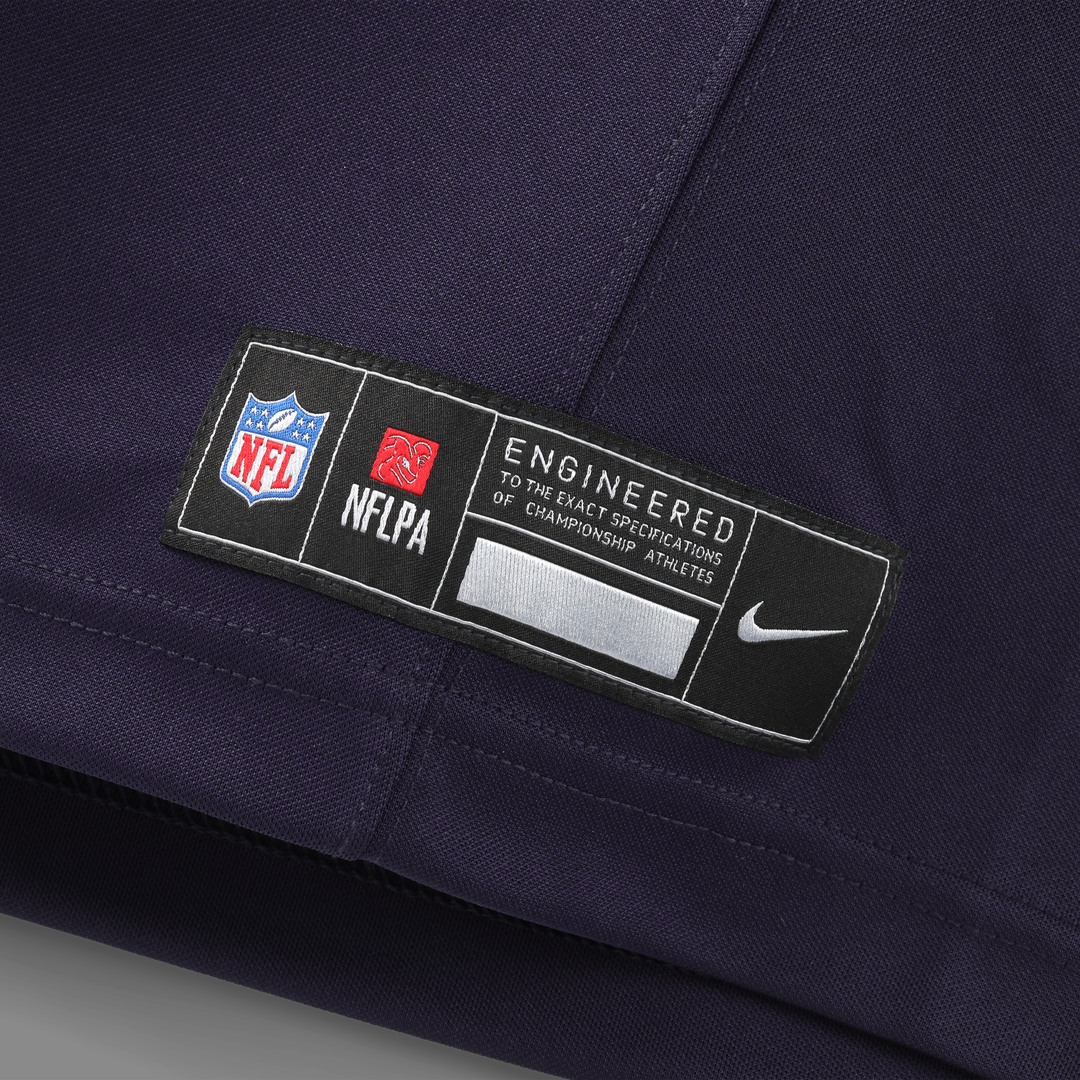 Minnesota Vikings Justin Jefferson Nike Purple 2026 Rivalries Collection Stitched Limited Jersey