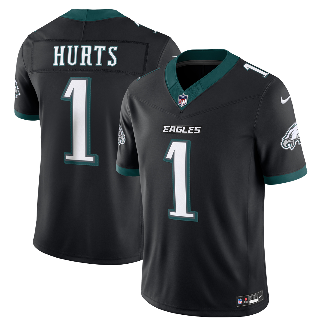 Philadelphia Eagles Jalen Hurts Nike Midnight Green Team Vapor FUSE Stitched Limited Jersey